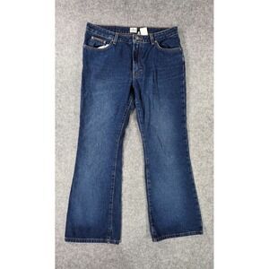 Y2K Calvin Klein CK Extreme Flare Denim Jeans Size 11 Wide Vintage 33 x 29